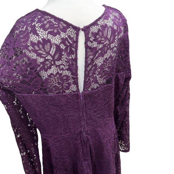 Xtraordinary Women's Size 16 / Junior 15 Lace Mini Dress Festive Night Out - Picture 7 of 8